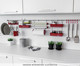 Organizador de Cozinha Elegant Cinza e Vermelho, multicolor | WestwingNow