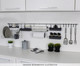 Organizador de Cozinha Elegant Cinza Concreto, multicolor | WestwingNow