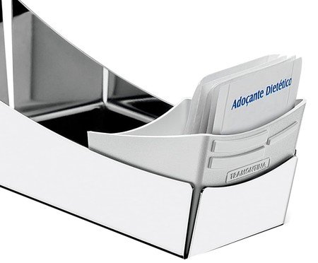 Porta Sachê em Aço Inox Ciclo | Westwing