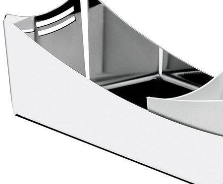 Porta Sachê em Aço Inox Ciclo | Westwing