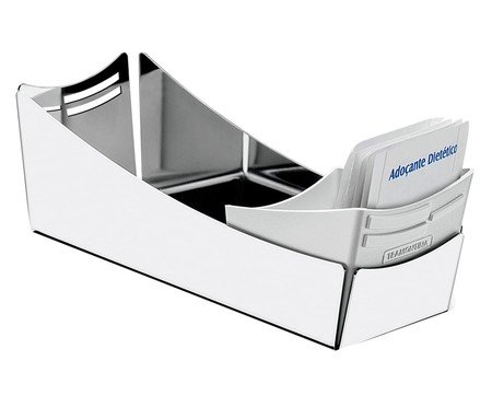 Porta Sachê em Aço Inox Ciclo | Westwing