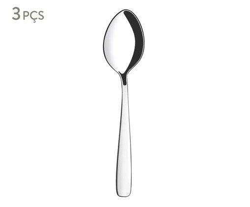 Jogo de Colheres de Mesa em Inox Amazonas, multicolor | WestwingNow