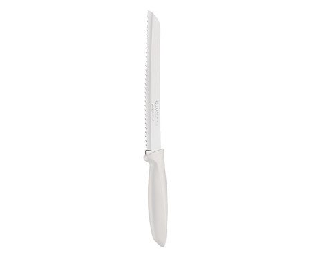 Faca para Pão em Inox Plenus Off White 8