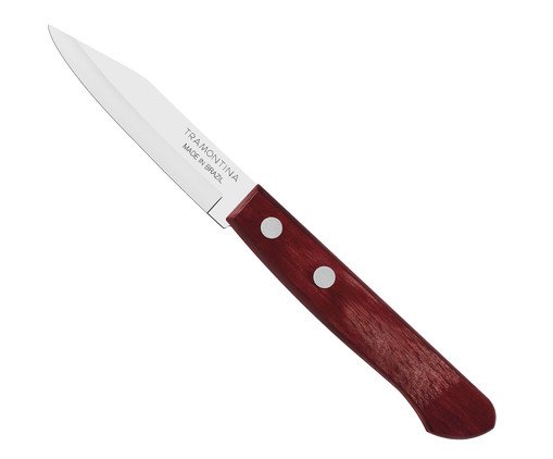 Faca para Legumes e Frutas em Inox Polywood, multicolor | WestwingNow