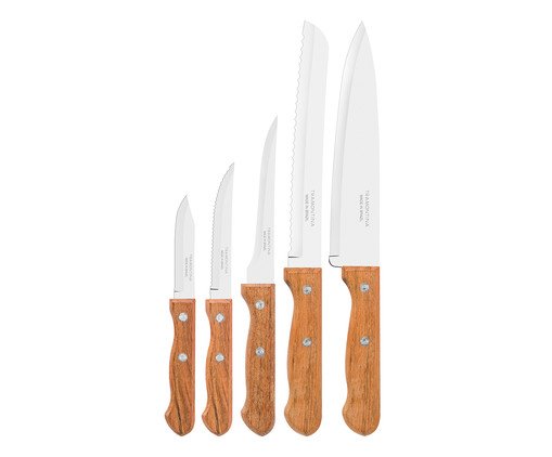 Jogo de Facas em Inox Dynamic I, multicolor | WestwingNow