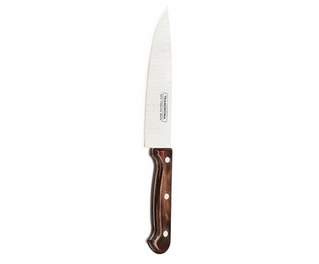 Faca Chef em Inox Polywood Cas 7