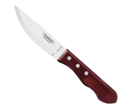 Faca para Churrasco em Inox Jumbo Polywood | Westwing