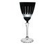 Taça para Vinho Tinto em Cristal Elizabeth Lapidada Preta, Preto | WestwingNow