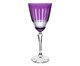 Taça para Água em Cristal Elizabeth Lapidada Violeta, Colorido | WestwingNow