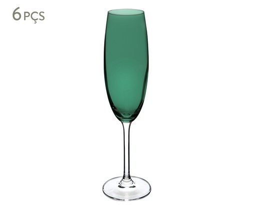 Jogo de Taças para Champagne em Cristal Gastro, Colorido | WestwingNow