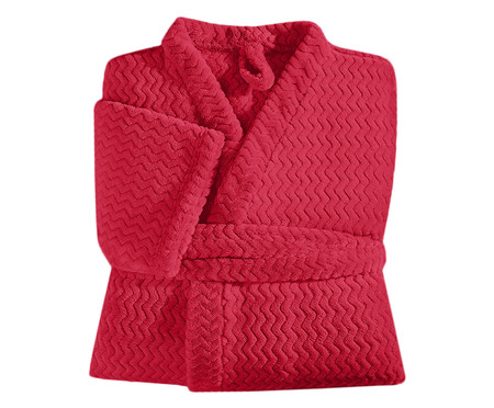 Roupão Tweed - Vermelho