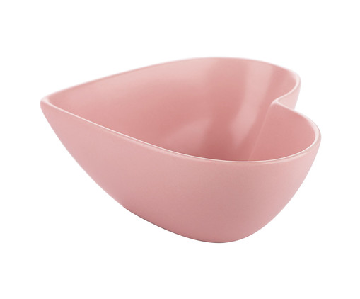 Bowl em Porcelana Lovely Coração Rosa, Rosa | WestwingNow