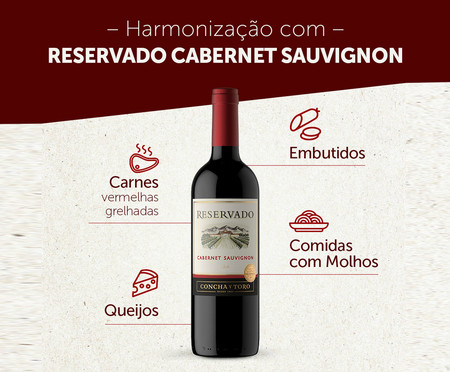 Vinho Chileno Reservado Cabernet Sauvignon | Westwing