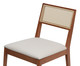 Cadeira com Estofado Marsha Natural, Branco | WestwingNow