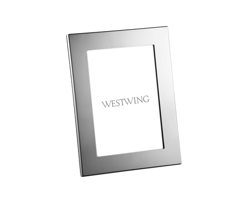 Porta-Retrato Carrara Velvet Inox, Prata | WestwingNow