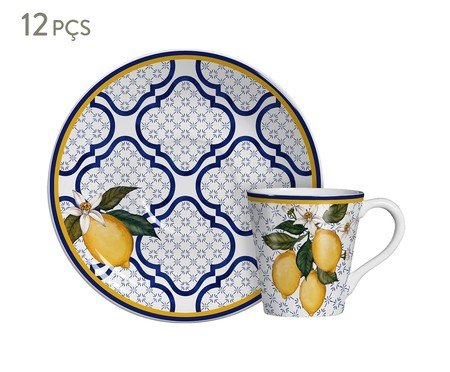 Jogo de Xícaras para Café com Pires Sicilia | Westwing