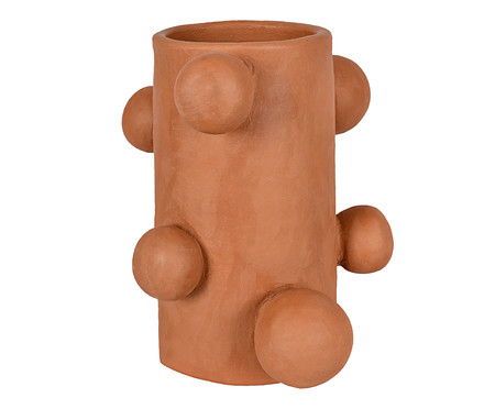 Vaso Minimalista Bolas Terracota