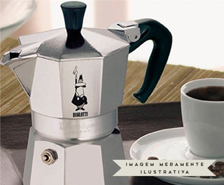 Cafeteira Italiana Nuova Moka Metálico | Westwing