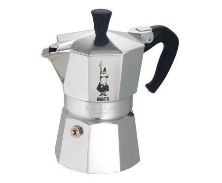 Cafeteira Italiana Nuova Moka Metálico