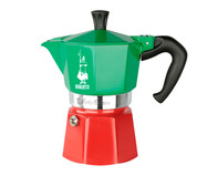 Cafeteira Italiana Nuova Moka Verde e Vermelha | WestwingNow