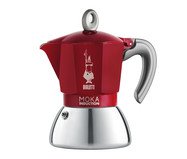 Cafeteira Italiana em Inox Moka Induction Vermelha | WestwingNow