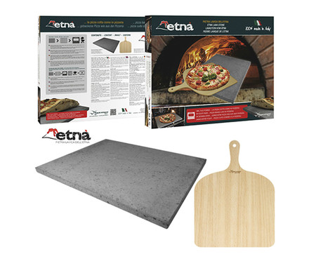 Kit para Pizza Espátula e Pedra Etna | WestwingNow