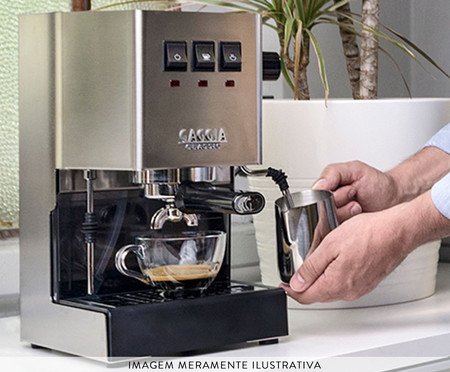 Cafeteira Manual Espresso em Inox Classic Ss | WestwingNow