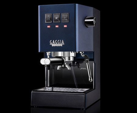 Cafeteira Manual Espresso em Inox Classic Azul | WestwingNow