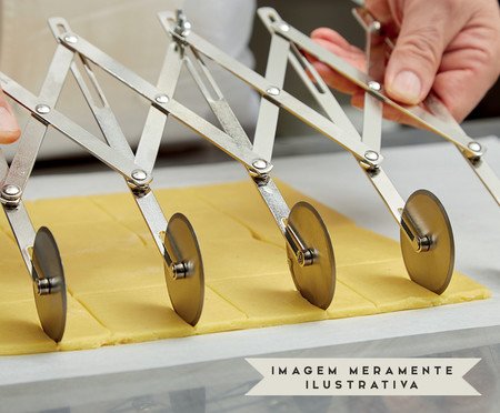 Carretilha Expansível em Inox Massari | Westwing