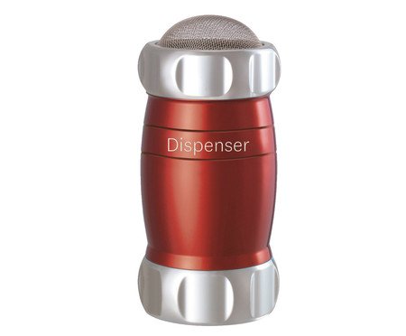 Polvilhador em Inox Elegance Vermelho | Westwing