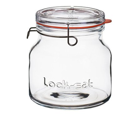 Pote com Tampa Removível Lock Eat | Westwing