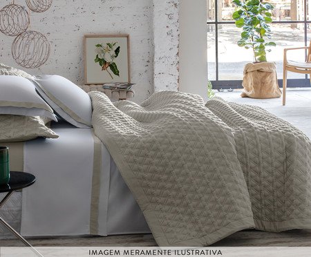 Jogo de Lençol Acetinado St. Germain 300 Fios - 260X290cm | Westwing