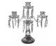 Candelabro em Cristal Shia, Prata | WestwingNow