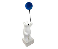 Adorno Urso Polar com Balão Azul | WestwingNow