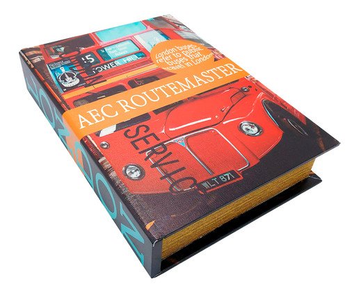 Caixa Livro London, Colorido | WestwingNow