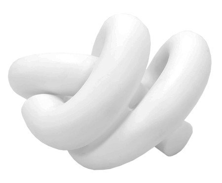 Adorno Abstrato Branco | Westwing