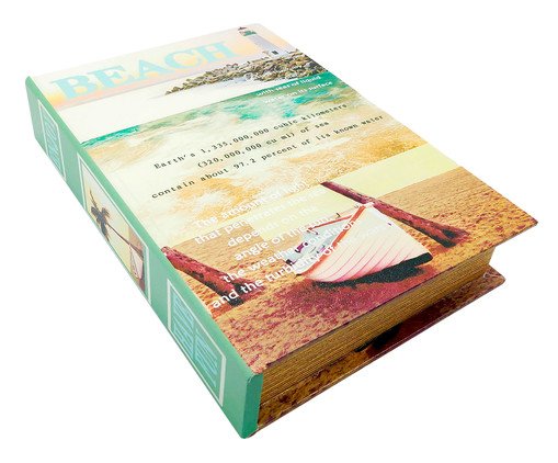 Caixa Livro Enjoy Have Fun, Colorido | WestwingNow