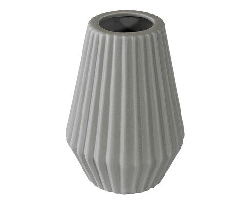 Vaso Nettetal Cinza, Cinza | WestwingNow