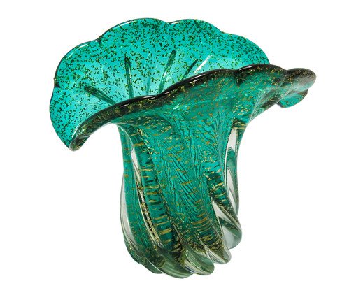 Vaso Trouxinha Hera Verde e Dourado, Verde | WestwingNow