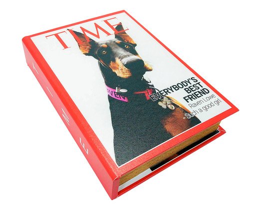 Caixa Livro Time, Vermelho | WestwingNow