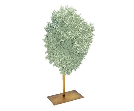 Coral Decorativo com Base Mittweida Verde, Verde | WestwingNow