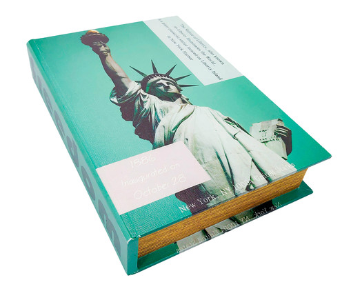 Caixa Livro Freedom, Colorido | WestwingNow