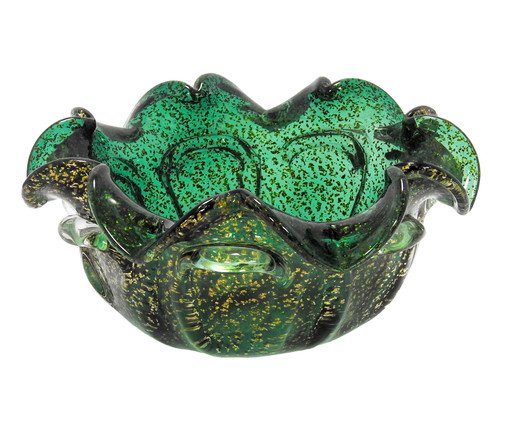 Centro de Mesa Trouxinha Goker Verde e Dourado, Verde | WestwingNow