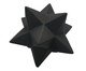 Adorno em Porcelana Estrela Preto, Preto | WestwingNow