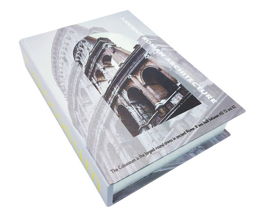 Caixa Livro Colosseum, Colorido | WestwingNow