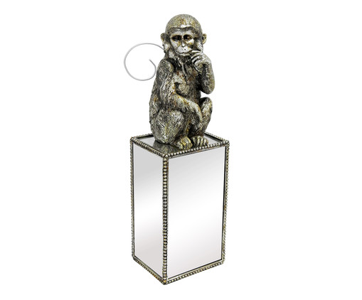 Adorno The Monkey Prateado, Prata | WestwingNow