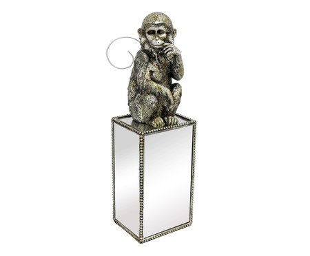 Adorno The Monkey Prateado