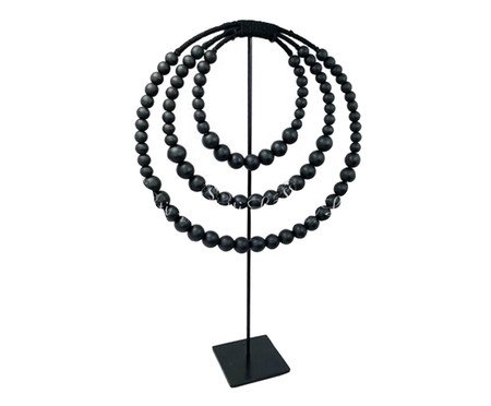 Colar de Mesa Decorativo Dumnus Preto | Westwing