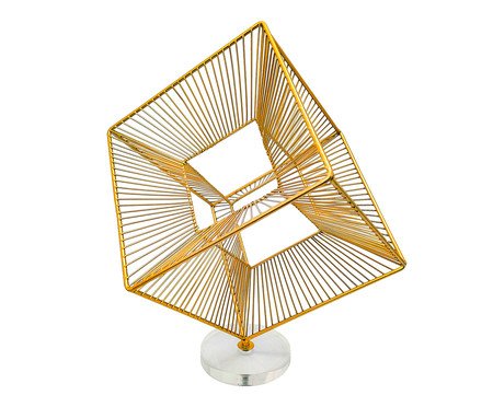Adorno com Base Anspach Dourada | Westwing