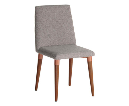 Cadeira Liv Cinza - 45X91X53cm
